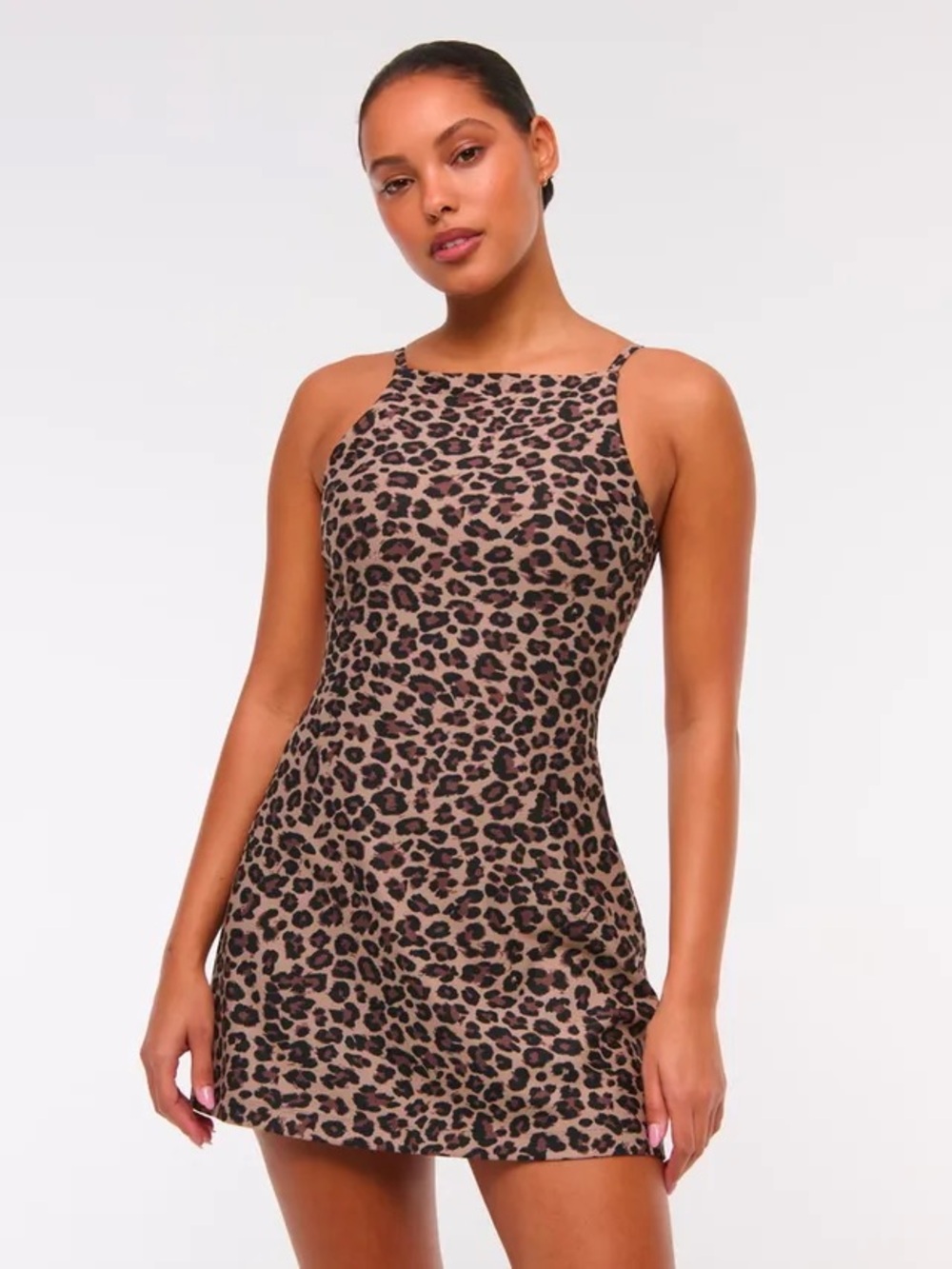 Abercrombie & Fitch YPB sculptLUX Apron Dress